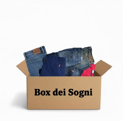 Box full jeans 10 kg