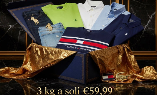 BOX VINTED✅ RAPLH LAUREN TOMMY E LACOSTE ‼️