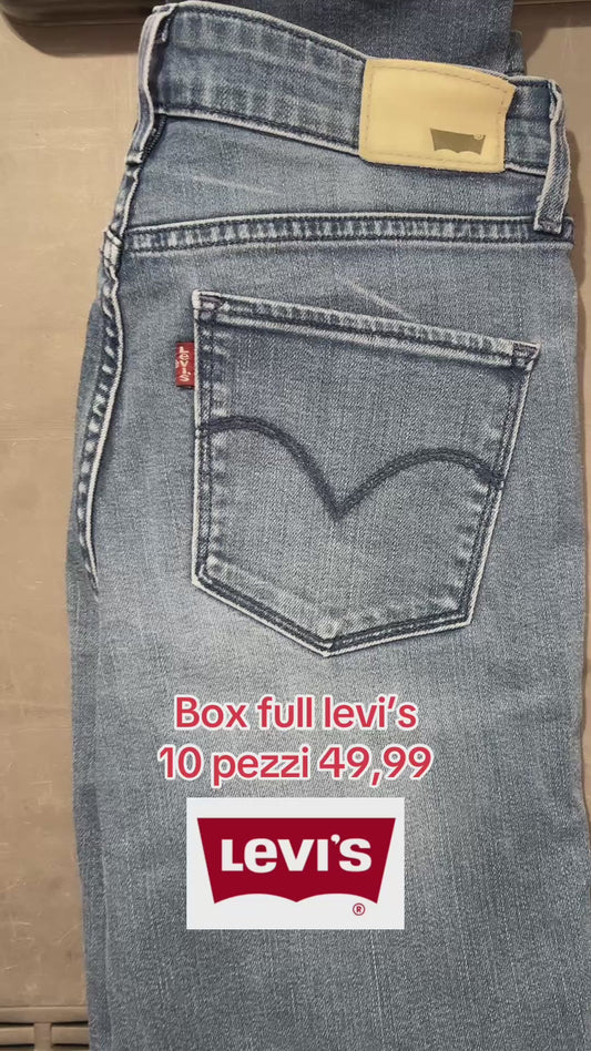 Box levi’S jeans