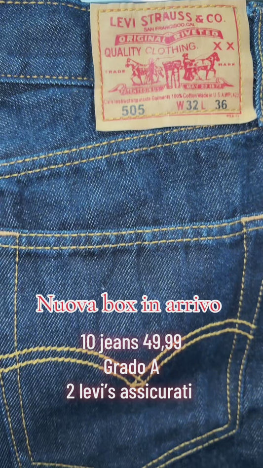 Box mix jeans